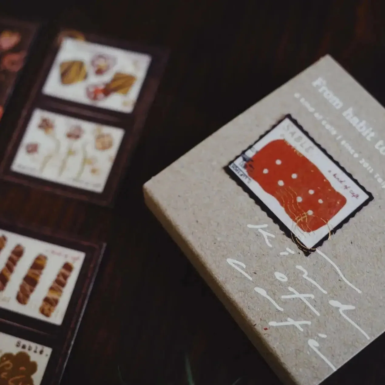 a kind of cafe Matchbox Stickers | Petit Four