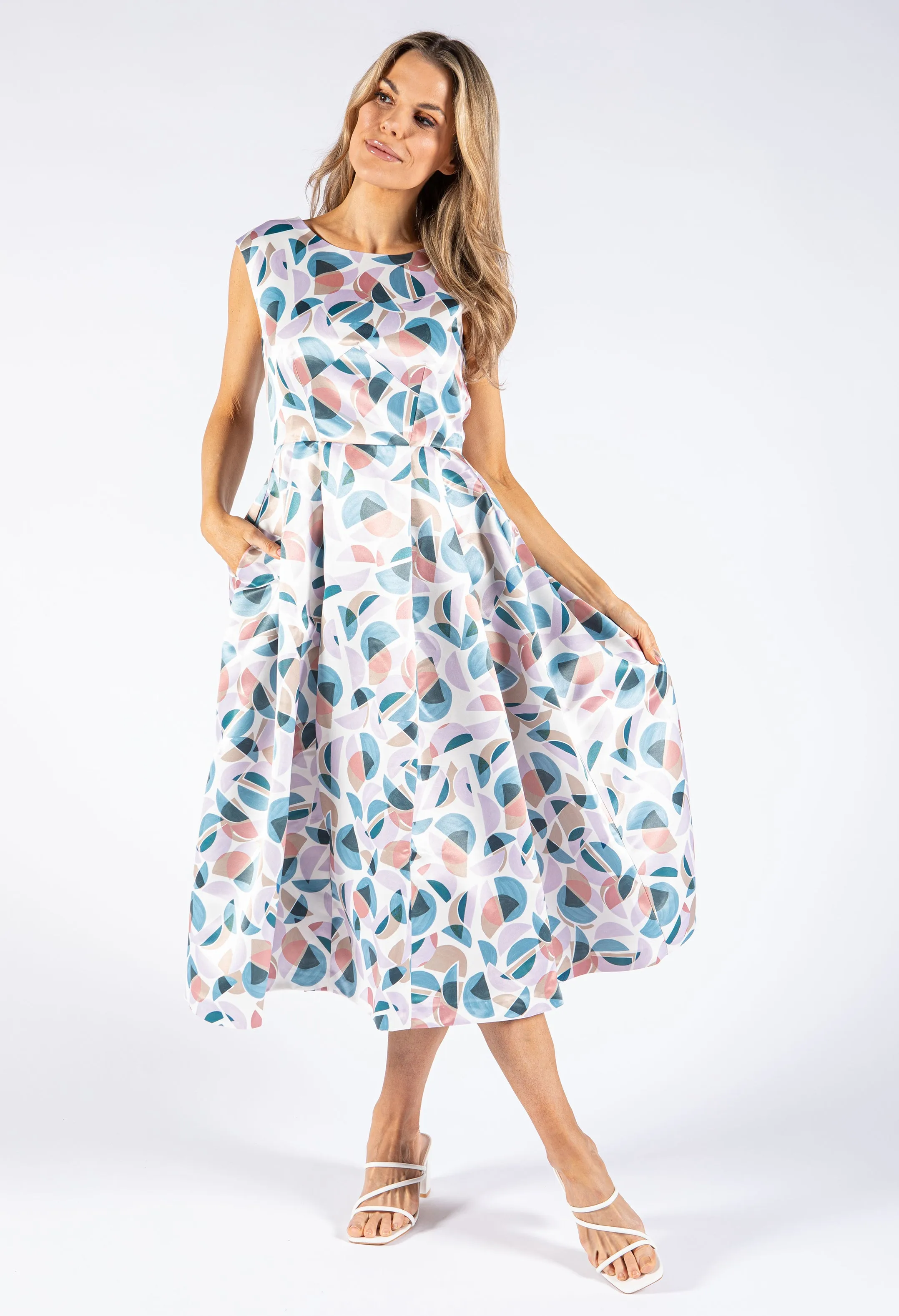 A-Line Midi Dress