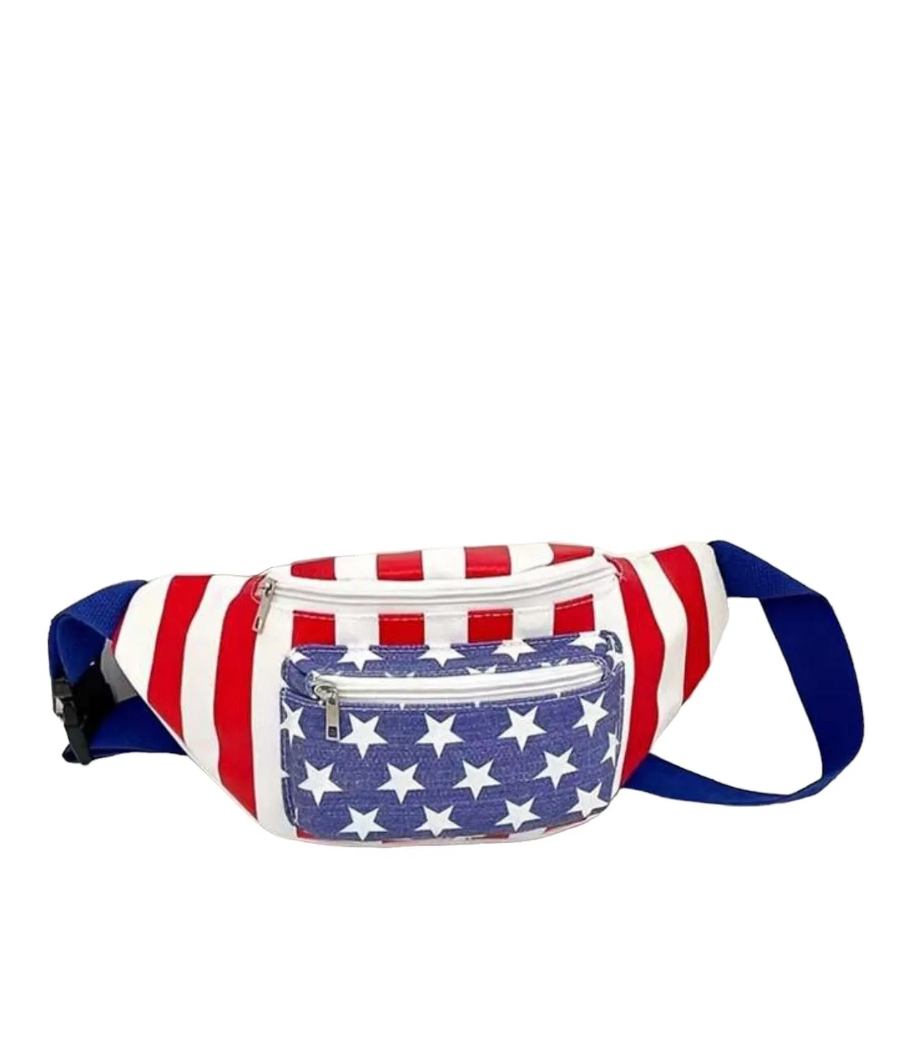 AD Fashionable Flag Pattern Waist Bag/Fanny Pack