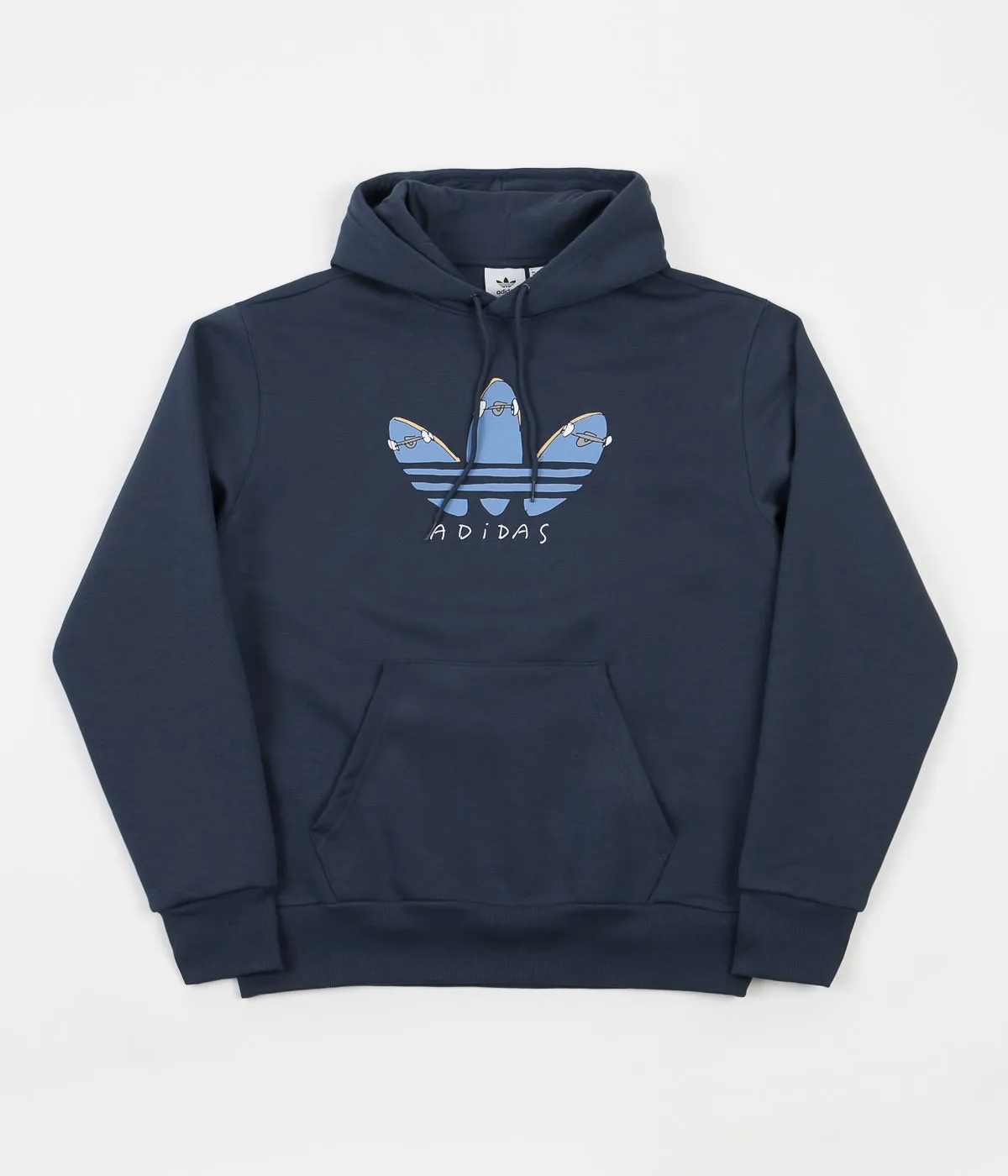 Adidas Henry Jones Deckfoil Hoodie - Crew Navy