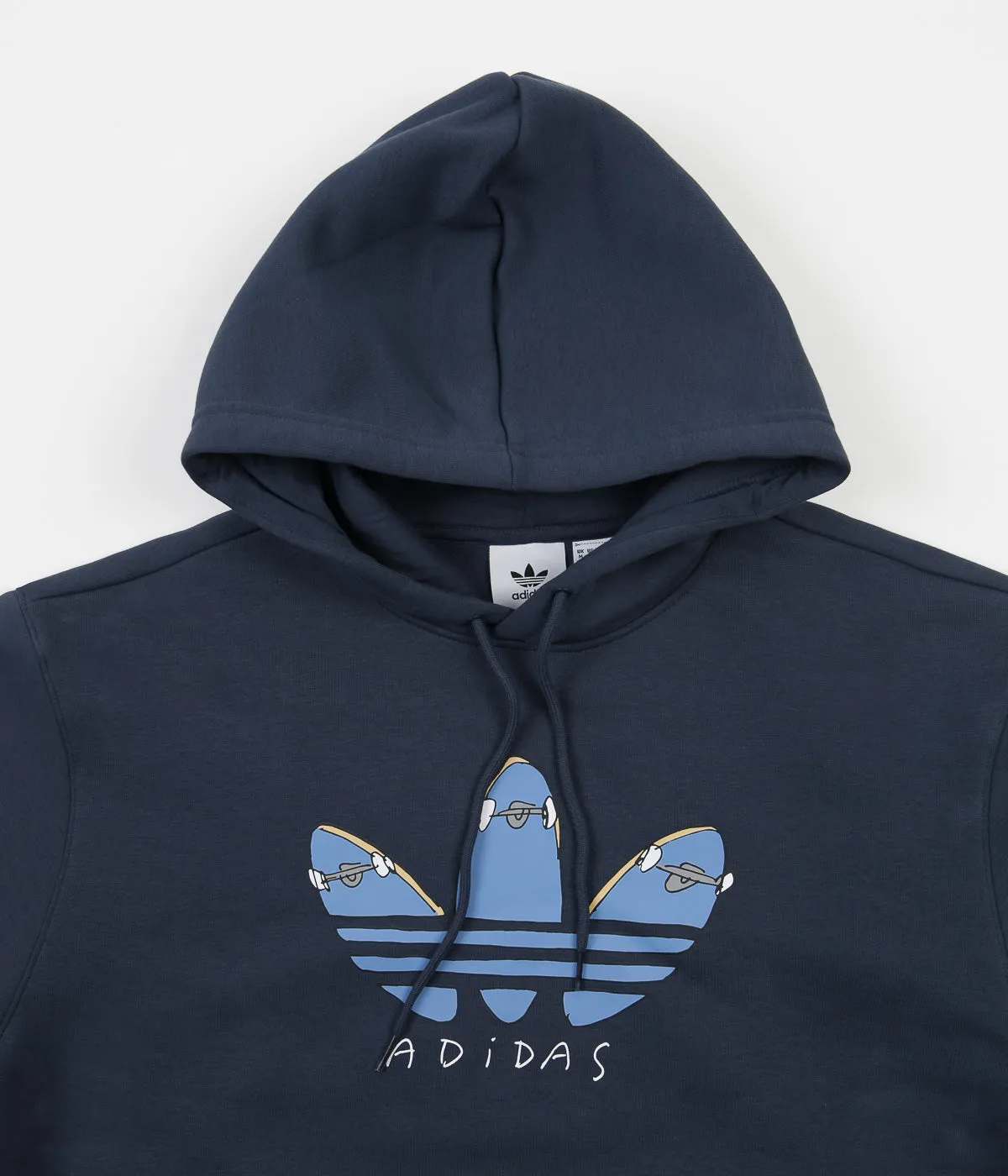 Adidas Henry Jones Deckfoil Hoodie - Crew Navy