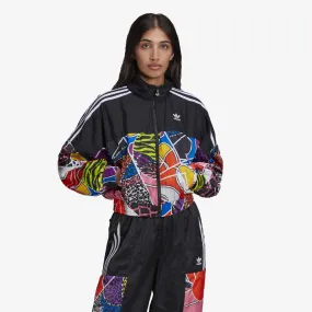 Adidas Originals | WMN'S RICH MNISI TRACK JACKET  { MULTICOLOR/BLACK