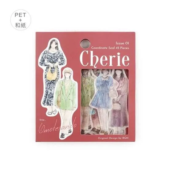 BGM Coordinating Sticker: Cherie - Omotesando