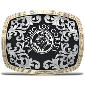 Blackout Bronco Custom Buckle