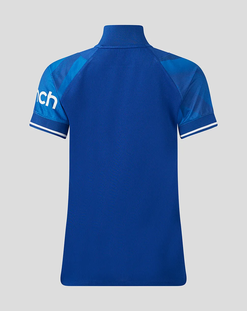 Blue England Cricket Women's ODI Shirt