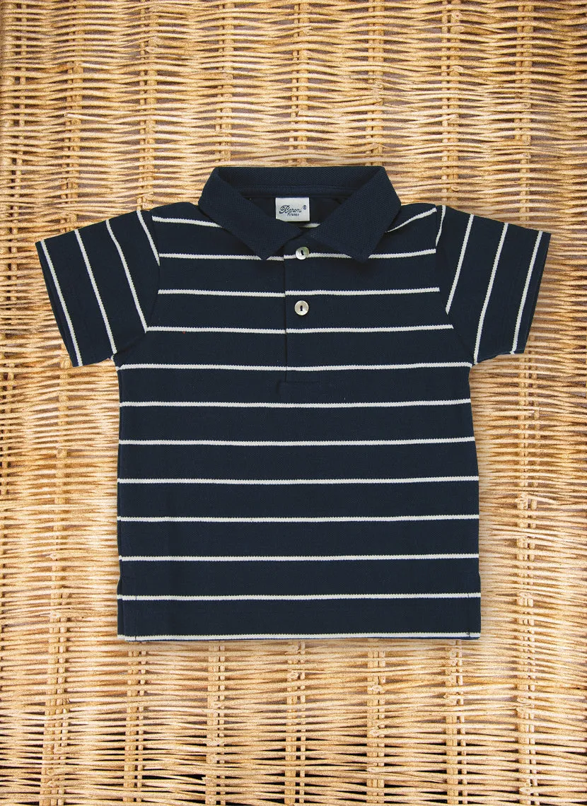 Boy Striped Polo