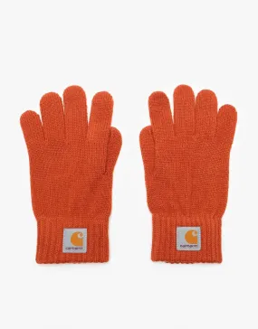 Carhartt WIP Watch Gloves - Cinnamon