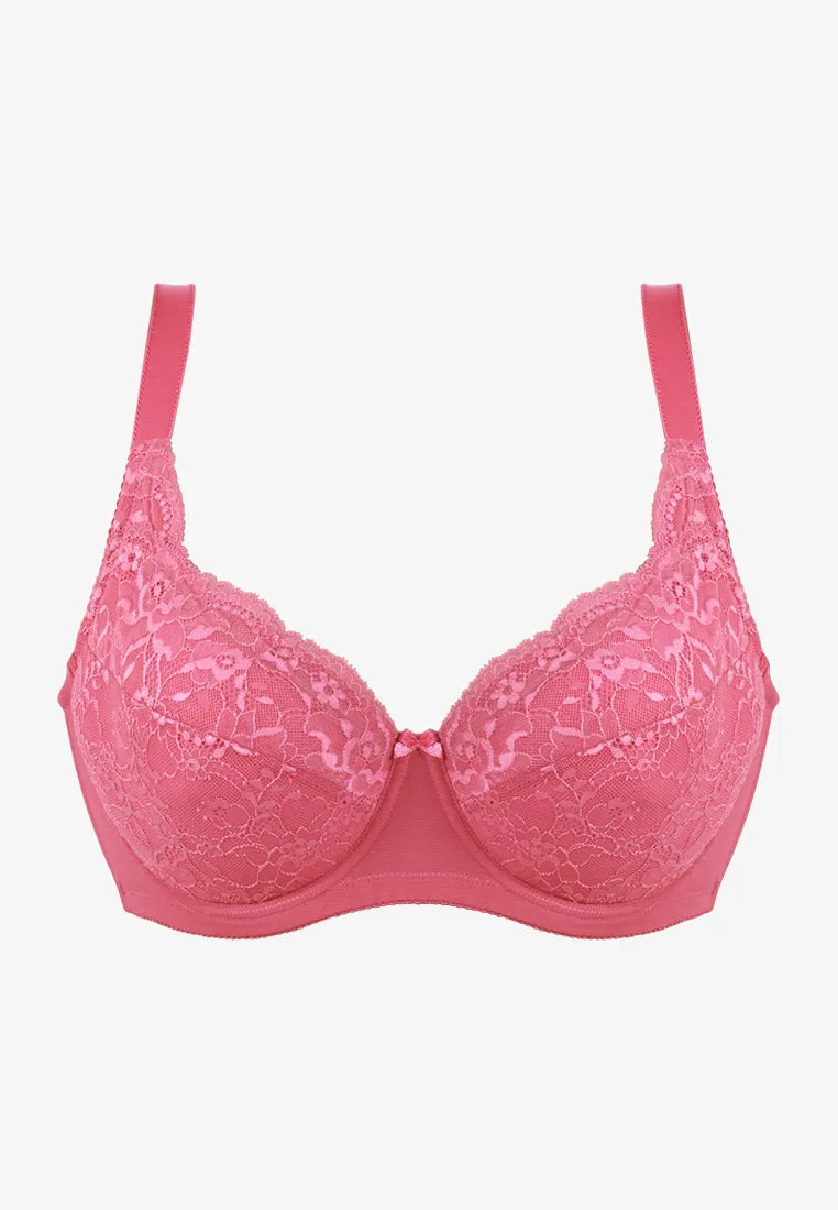 Carina MC x XIXILI Full Cup Bra - Rose Pink