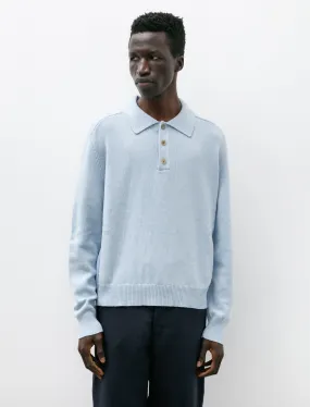 Cashmere Polo Cerulean