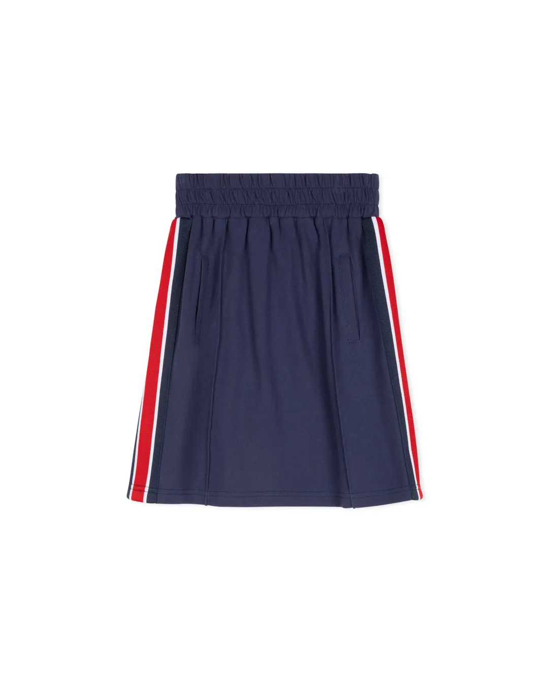 Colorful Side Stripe A-line Skirt