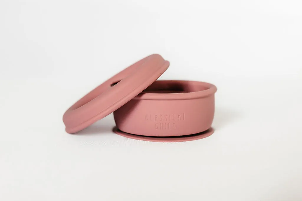 Desert Rose Silicone Snack Cup