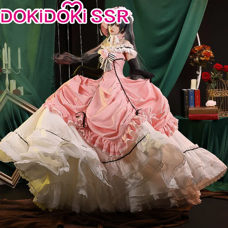 DokiDoki-SSR Anime  Black Butler Kuroshitsuji Ciel Phantomhive Lady Halloween