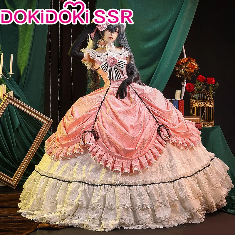 DokiDoki-SSR Anime  Black Butler Kuroshitsuji Ciel Phantomhive Lady Halloween