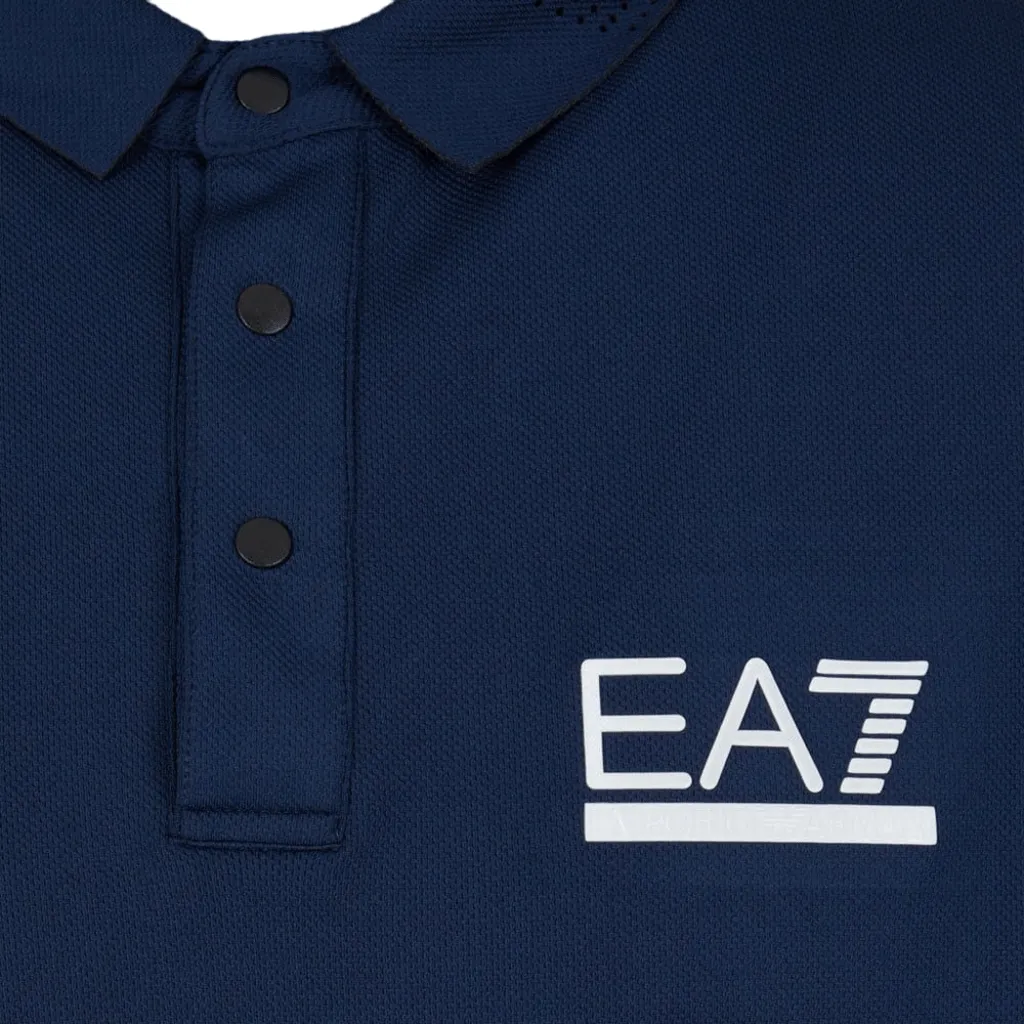 EA7 Golf Pro Half Zip Polo Men