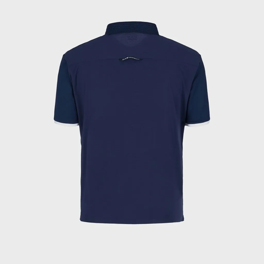 EA7 Golf Pro Half Zip Polo Men