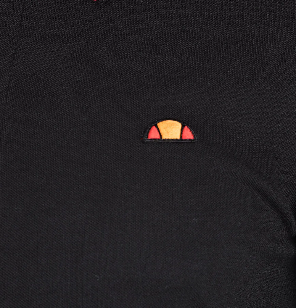 Ellesse Rooks Polo Shirt Black