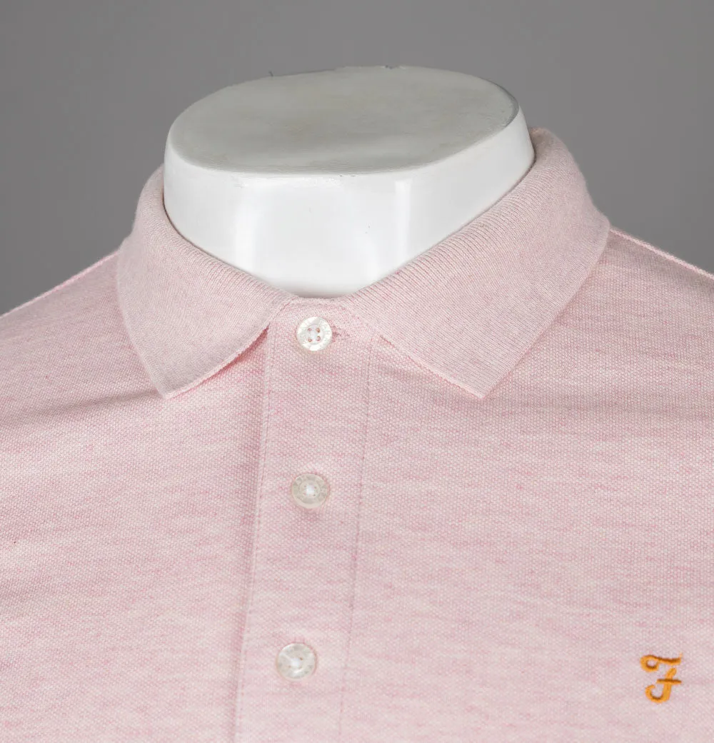 Farah Blanes Polo Shirt Corinthian Pink