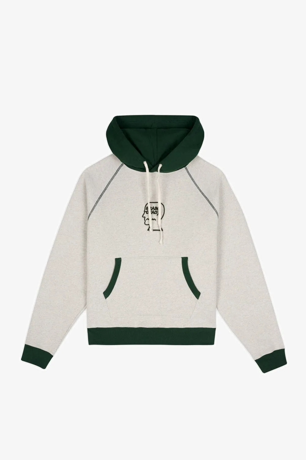 Fleece Logo Head Raglan Hoodie