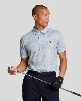 Golf Floral Polo Shirt