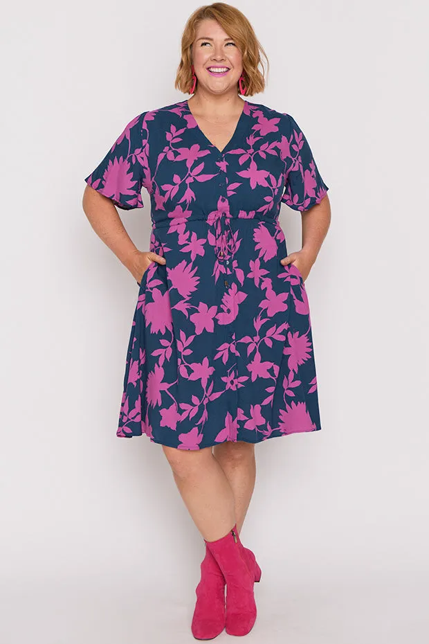 Jaz Contrast Ivy Dress