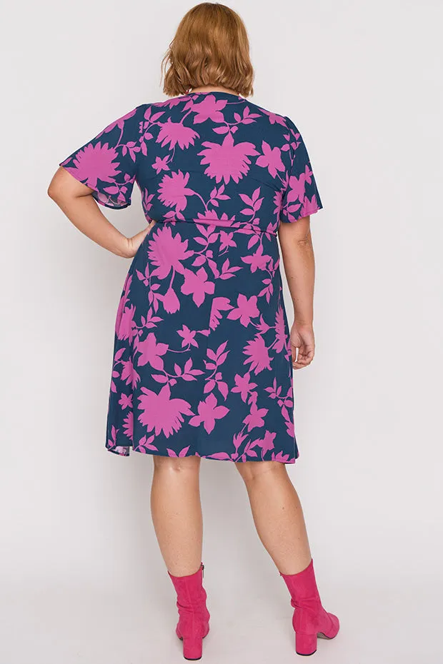 Jaz Contrast Ivy Dress