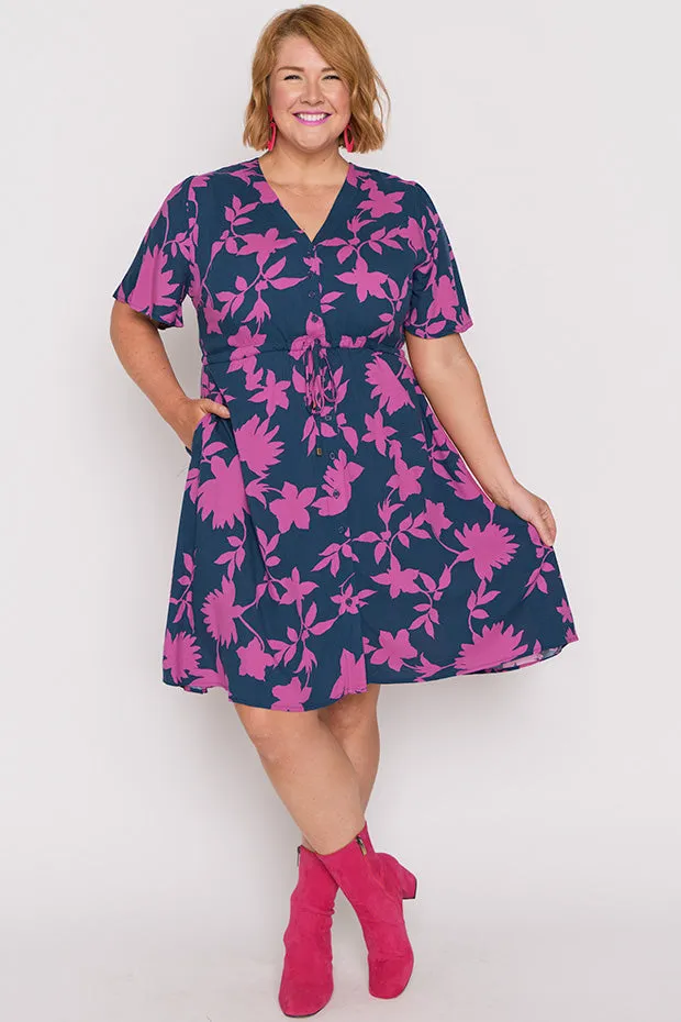 Jaz Contrast Ivy Dress