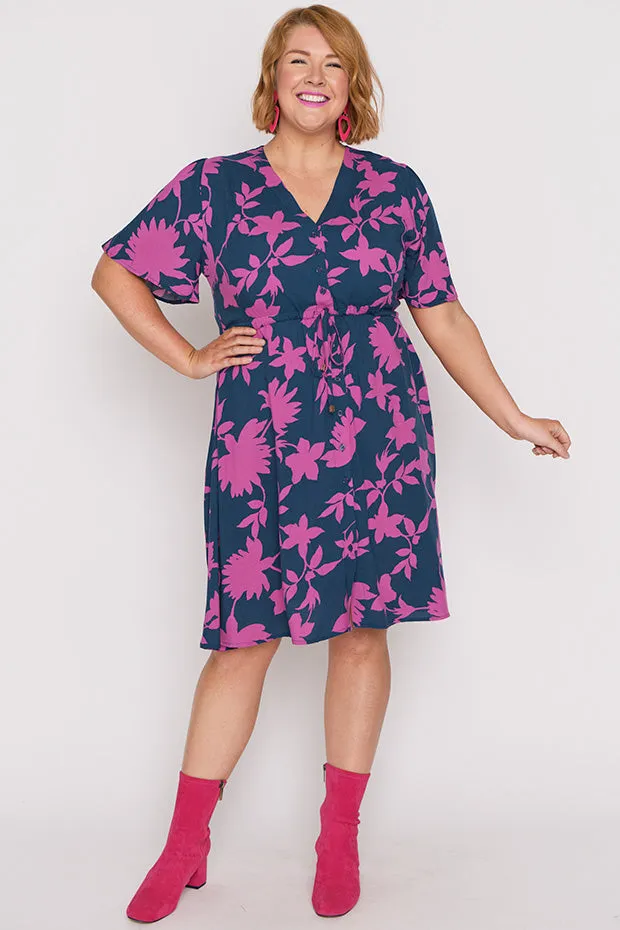 Jaz Contrast Ivy Dress