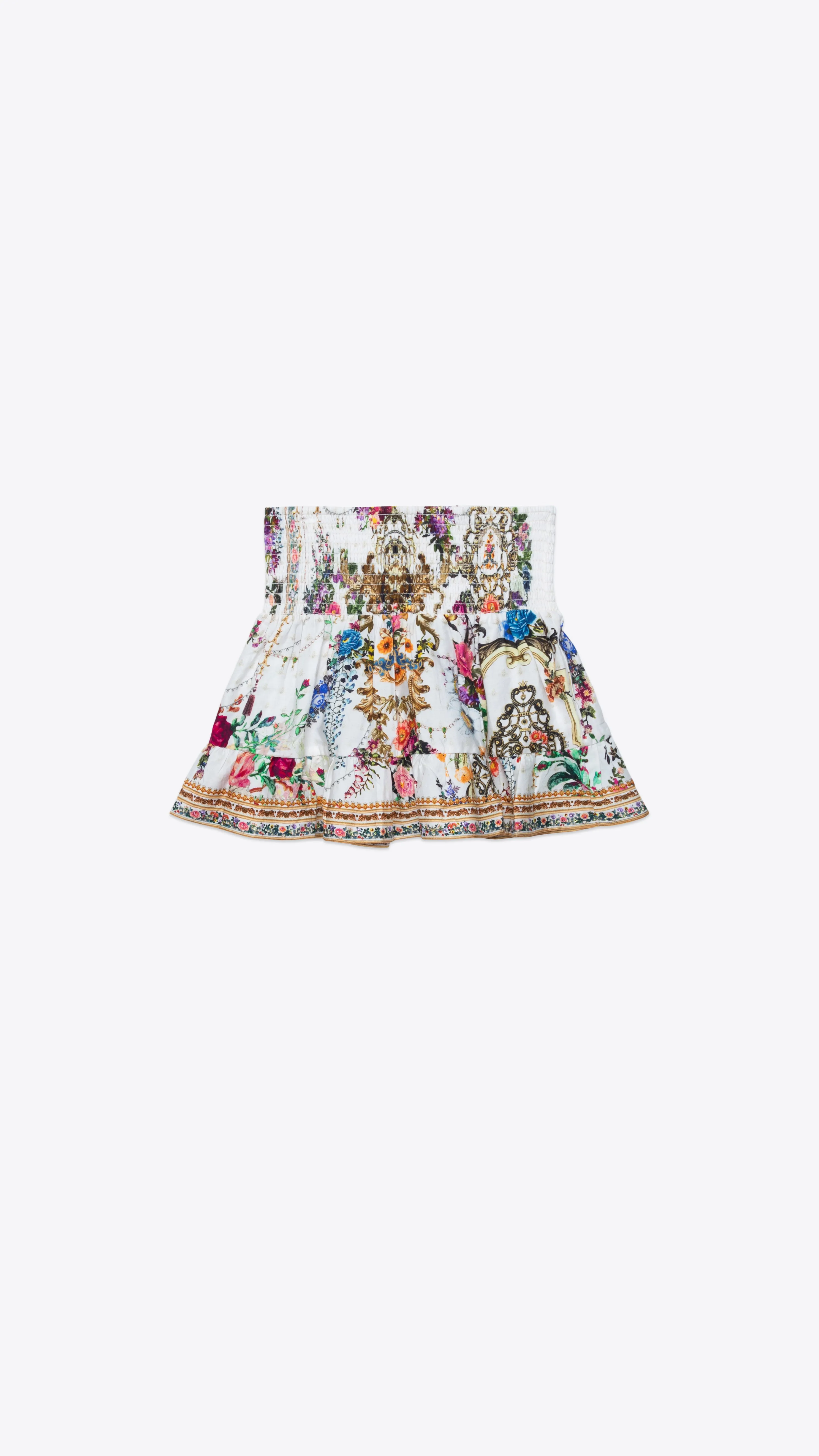 Kids Shirring Waist Skirt