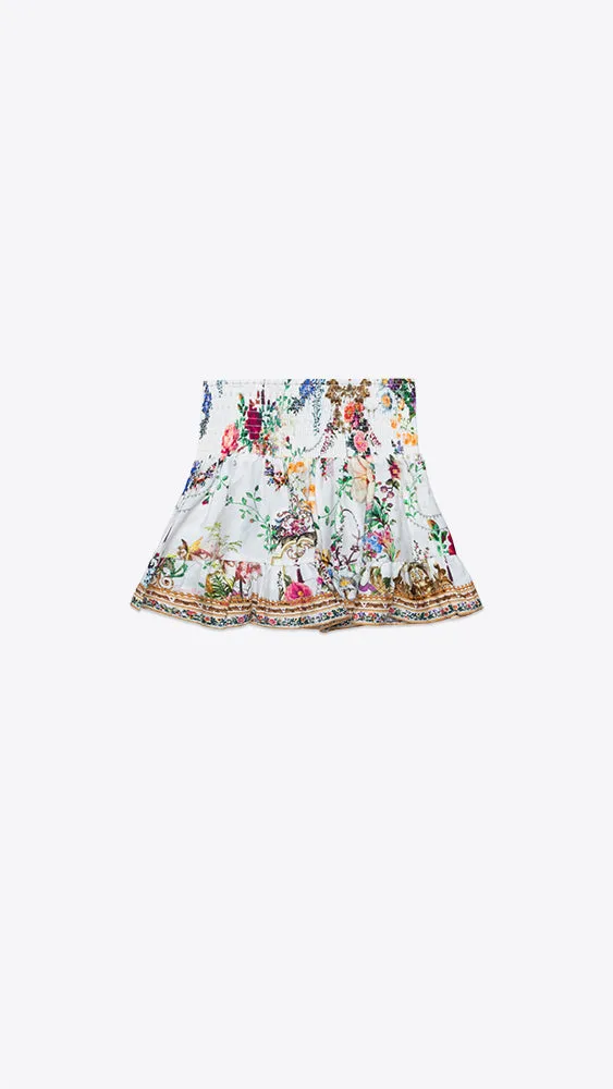 Kids Shirring Waist Skirt