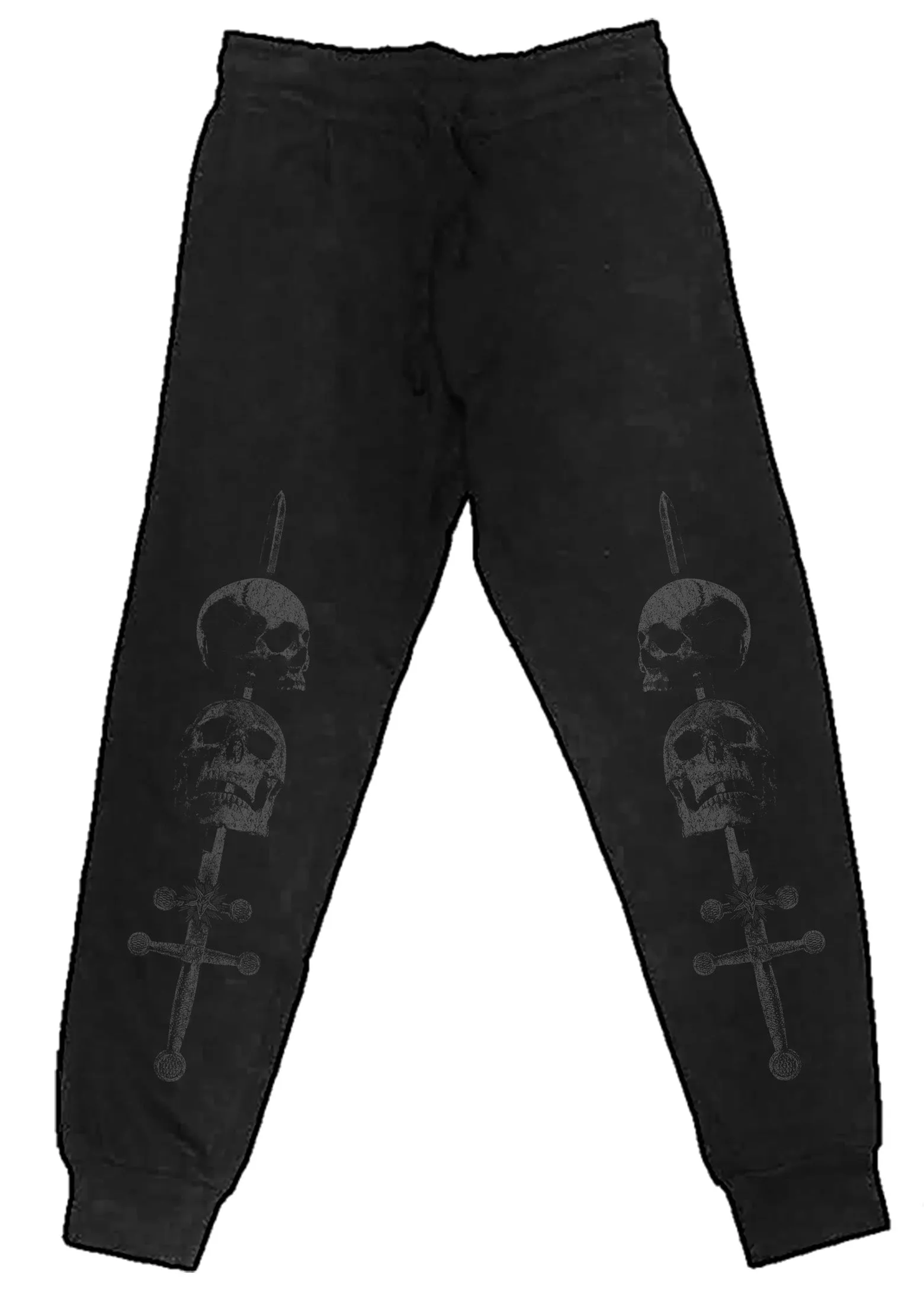 Leviathan Sword Black On Black - Joggers