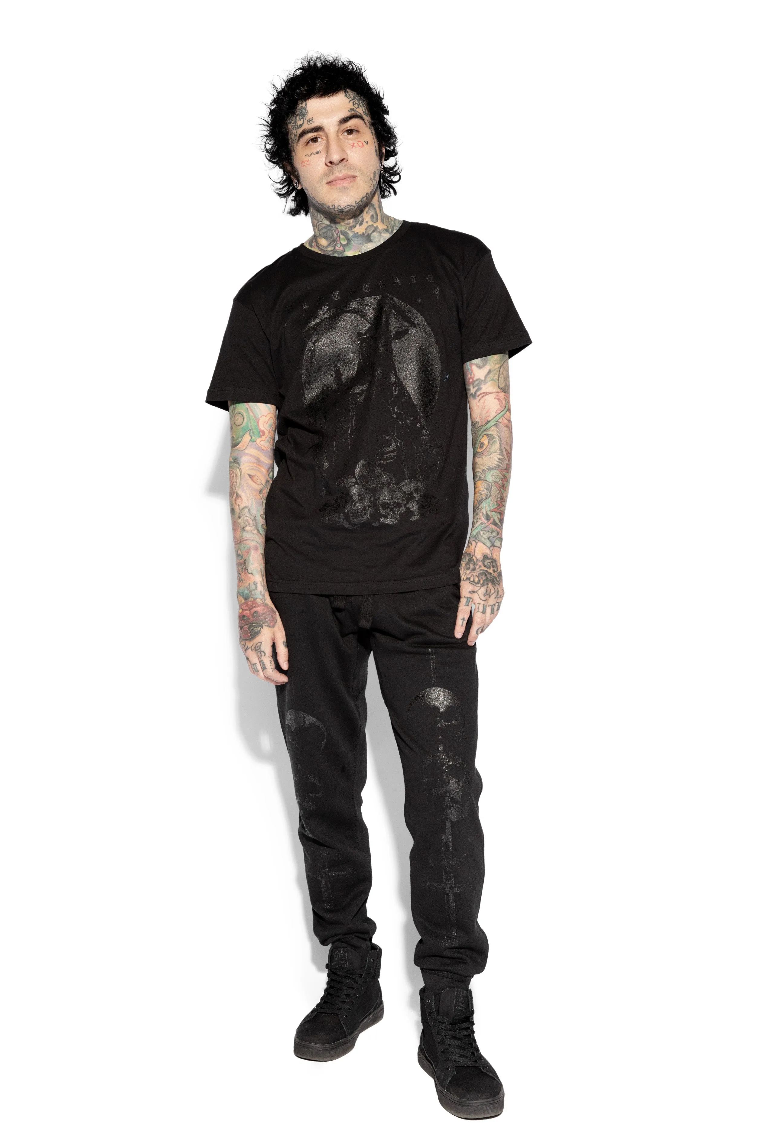 Leviathan Sword Black On Black - Joggers