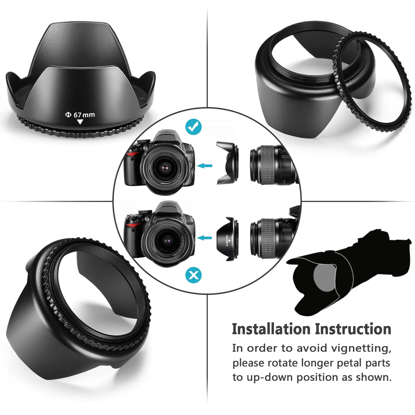 NEEWER Lens Filter and Accessory Kit