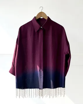 Ombrè Pearl Drop Shirt