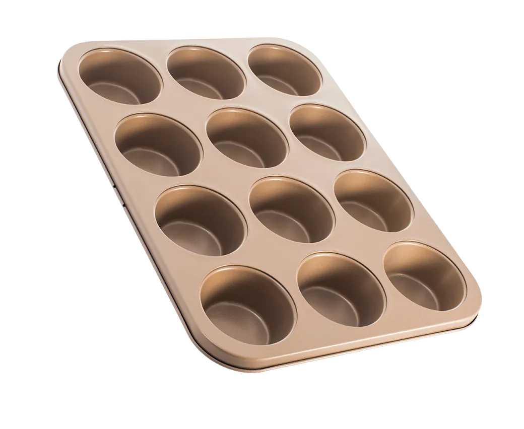 Rose Gold Muffin Tray