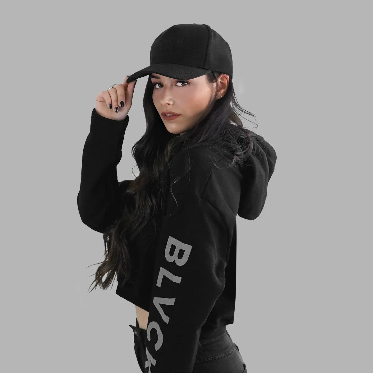 Signature Blvck Hoodie (Cropped)