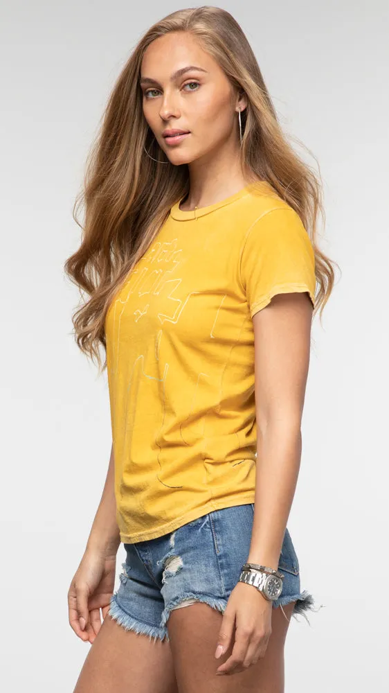 Supervintage SS Tee - Yellow