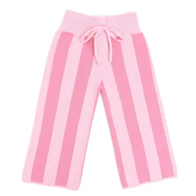 Sweater Pants - Blossom/Candy Pink Stripe