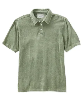 Terry Short Sleeve Polo Shirt