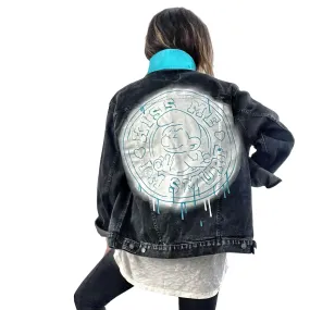 WG x Smurfs 'Im Smurf' Denim Jacket