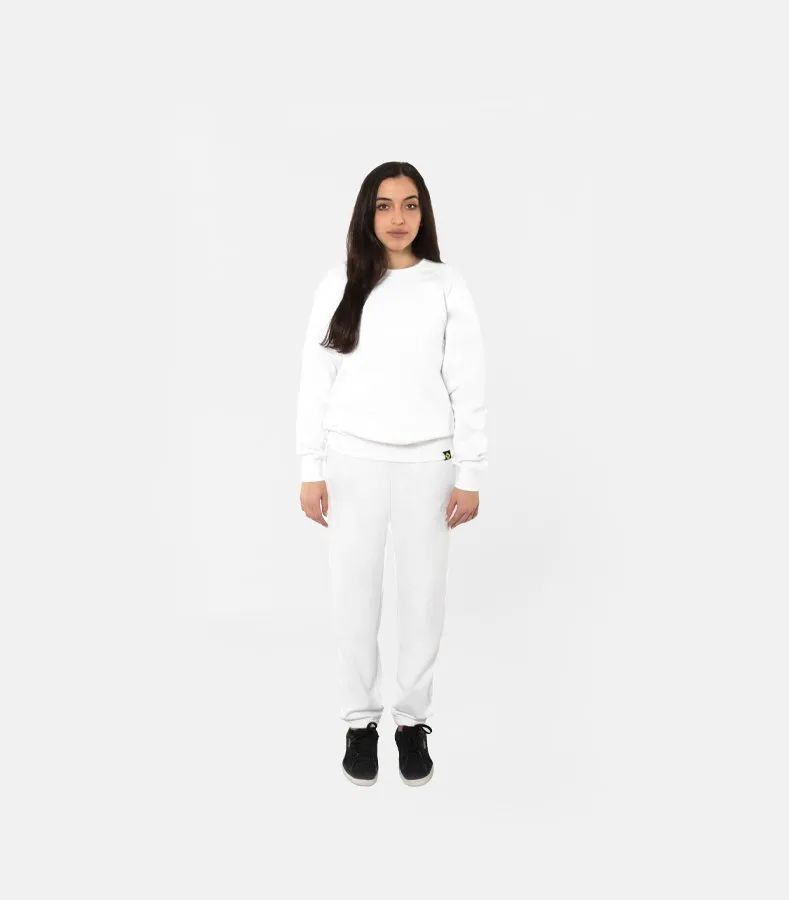 White | Women's Straight Leg Jogger