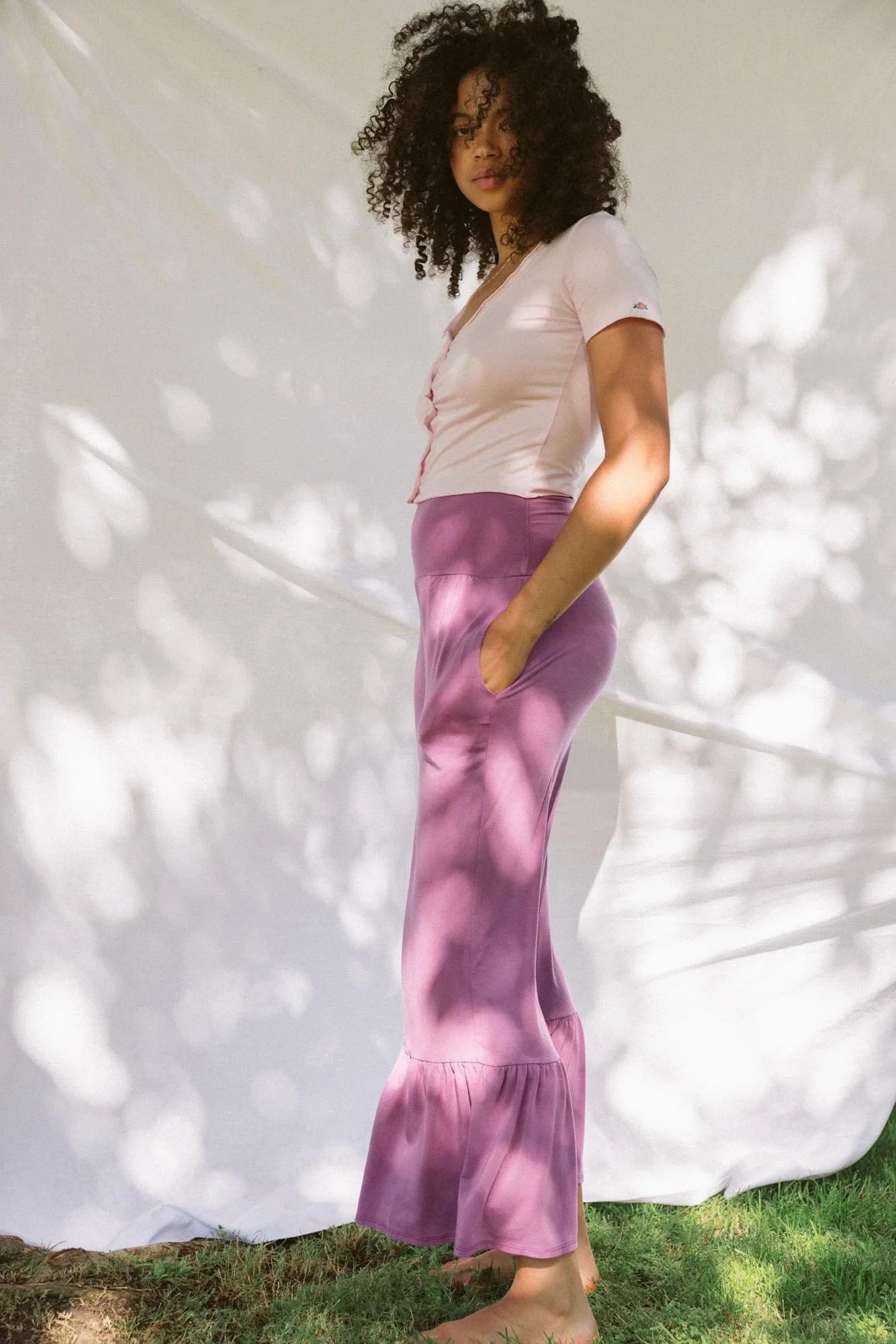 Wild Rose Hippie Pants