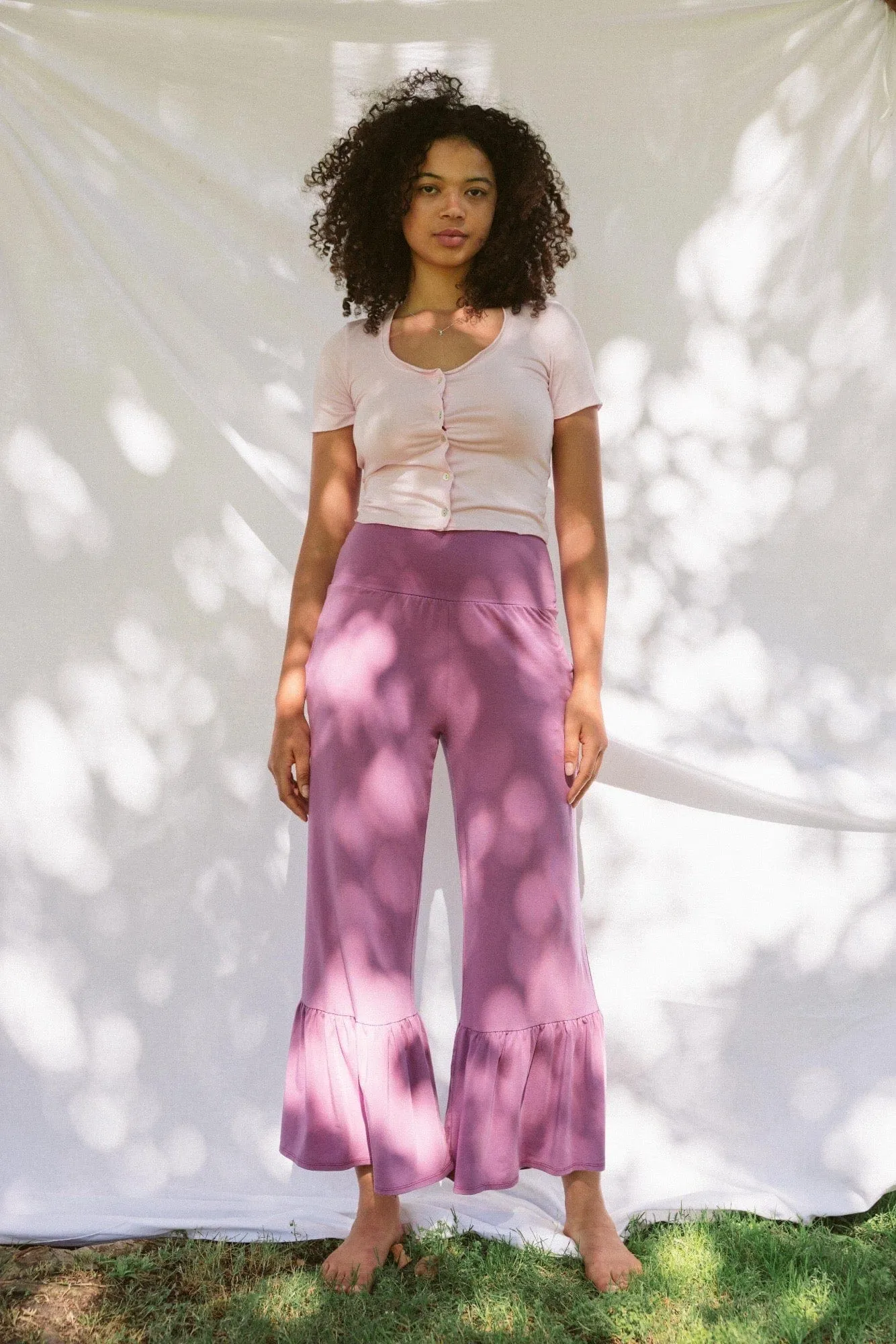 Wild Rose Hippie Pants