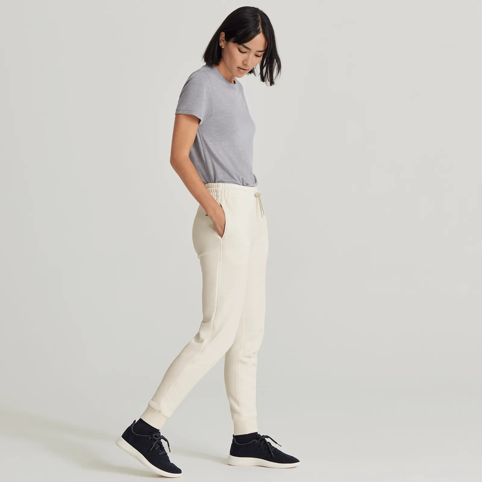 Women's R&R Sweatpant - Natural White